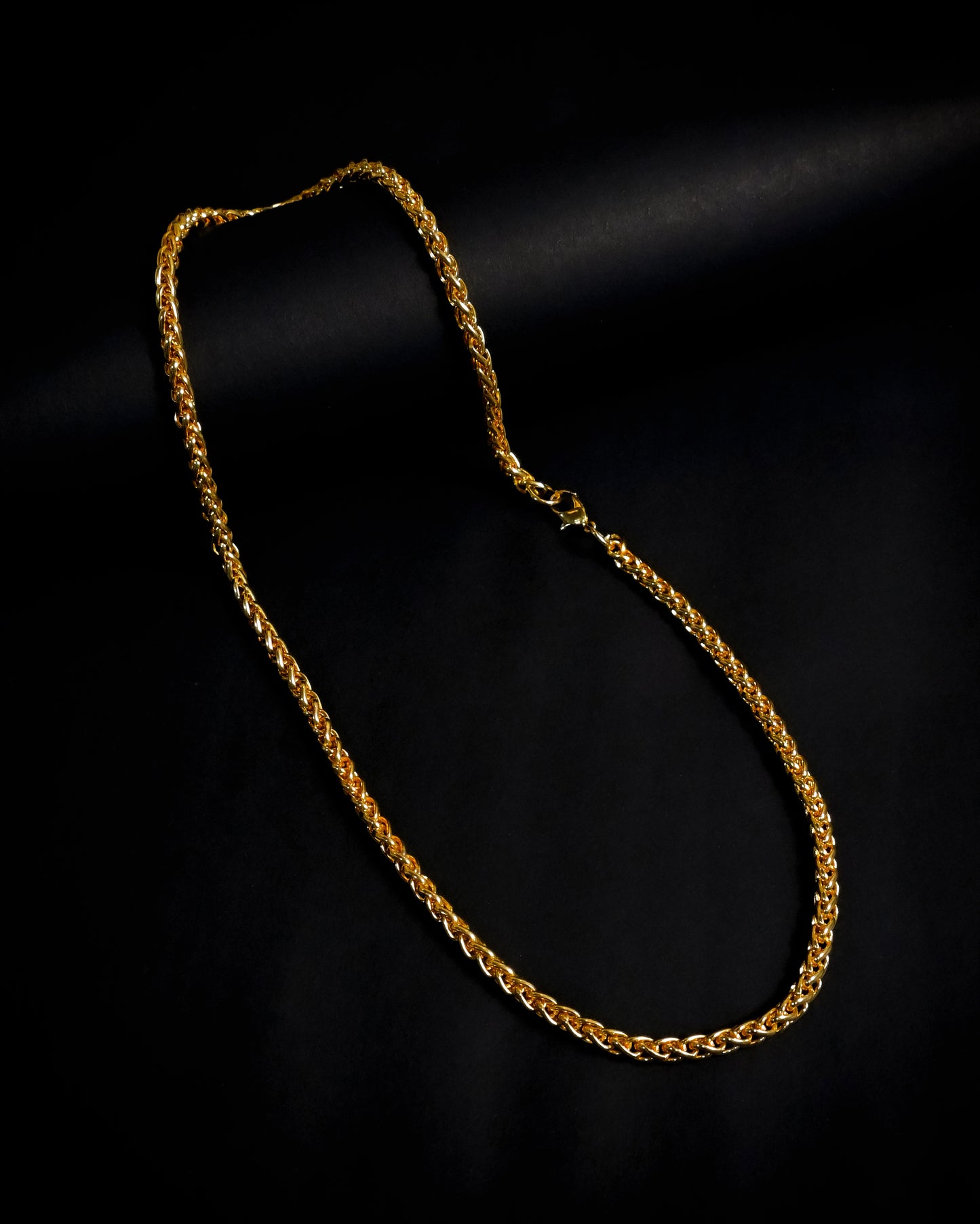 Premium Artificial Gold Rope Chain Necklace for Men – Stylish & Durable Fashion Jewelry